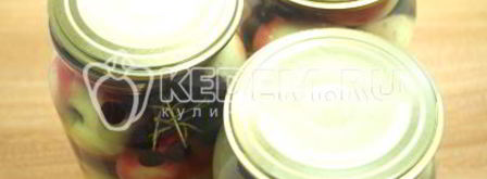 компот из яблок и черноплодной рябины. Шаг 6