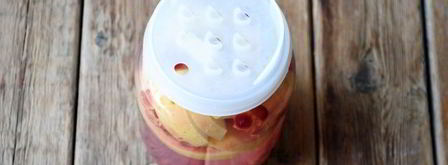 компот из яблок и вишни. Шаг 11