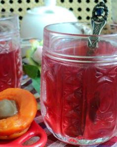 Компот со сливой, клюквой и вишней