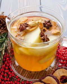 Рождественский фруктовый компот