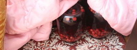 вишневый компот на зиму. Шаг 8