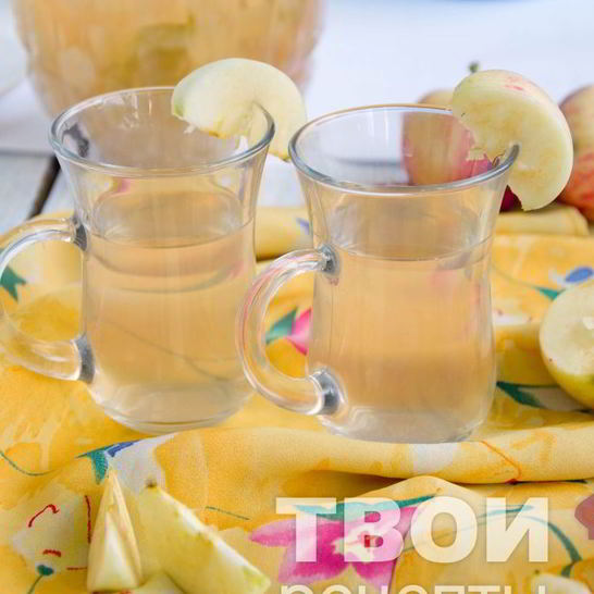 Рецепт яблочного компота