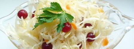 квашеная капуста с клюквой. Шаг 7