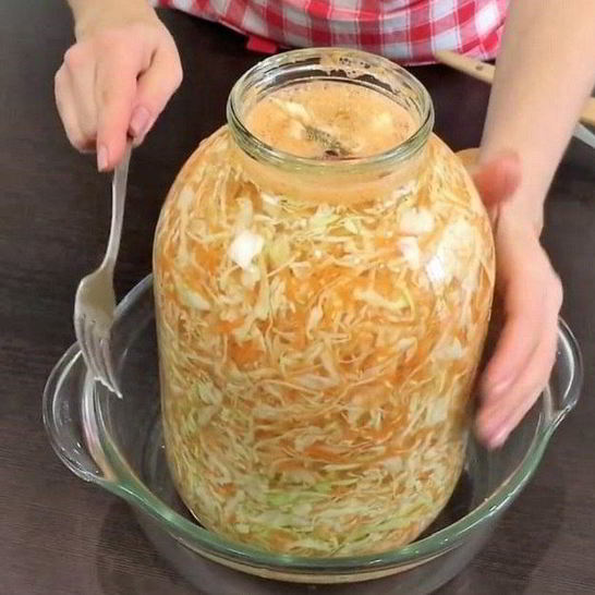 Рецепт квашеной капусты с медом