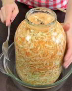 Квашеная капуста с медом