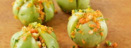 квашеные зеленые помидоры. Шаг 8