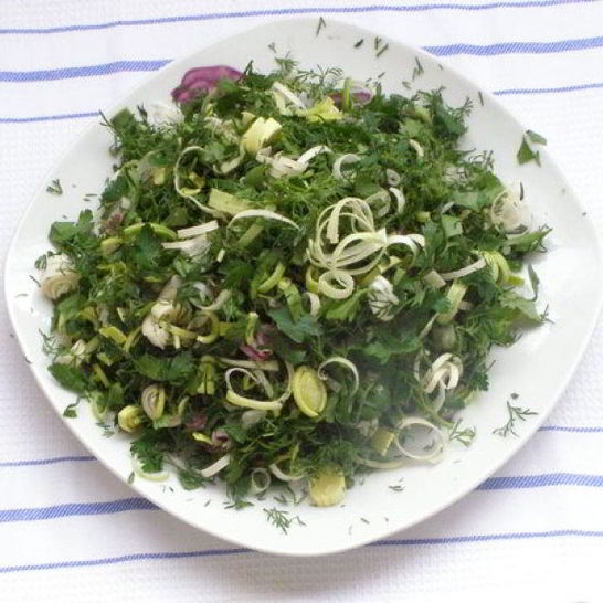 Рецепт лука-батуна на зиму