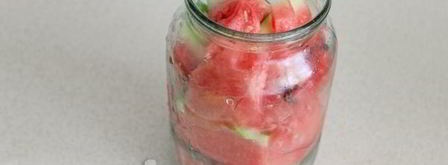 арбузы маринованные на зиму в банках. Шаг 4