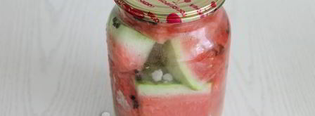 арбузы маринованные на зиму в банках. Шаг 7