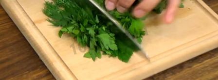 баклажаны маринованные с чесноком и зеленью. Шаг 6