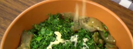 баклажаны маринованные с чесноком и зеленью. Шаг 7