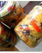 Баклажаны острые, маринованные