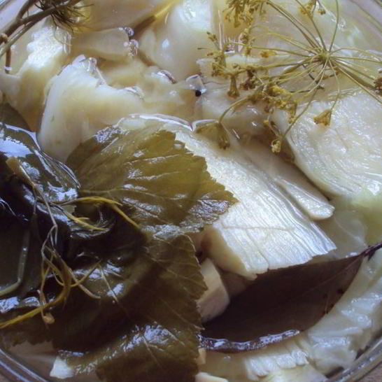 Рецепт белокочанной капусты маринованной