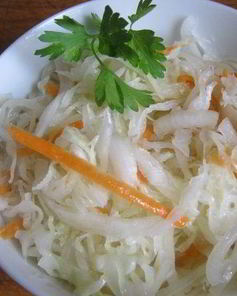Быстрая маринованная капуста с уксусом
