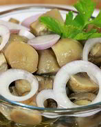 Быстрые маринованные шампиньоны