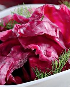 Капуста по-гурийски с горьким перцем