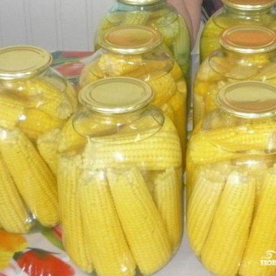 Рецепт маринованной кукурузы