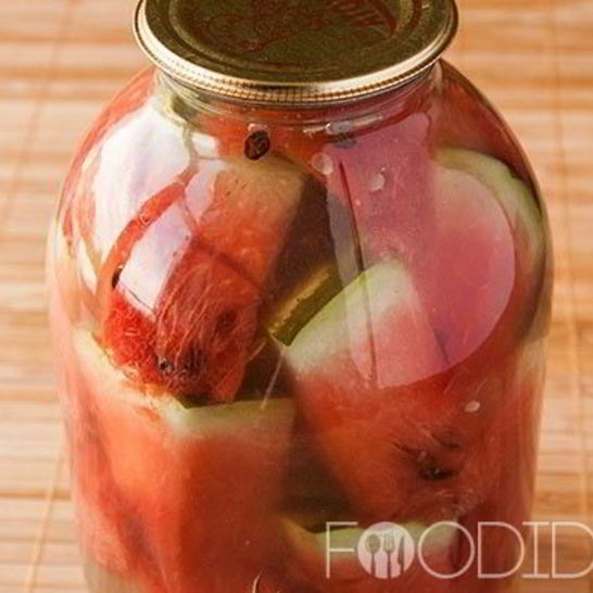 Рецепт маринованного арбуза