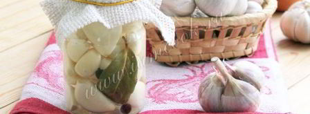 маринованный чеснок зубчиками. Шаг 12