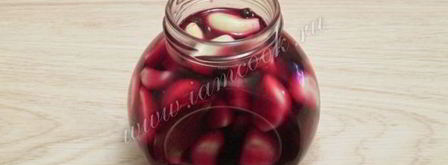 маринованный чеснок зубчиками. Шаг 9