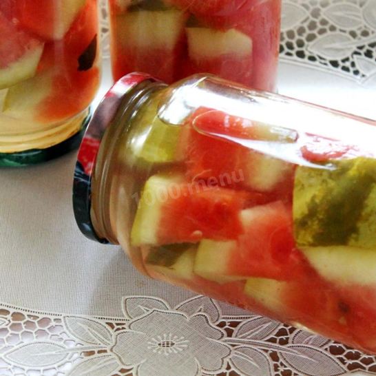 Рецепт маринованных арбузов в банках на зиму