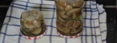 маринованные маслята за сутки. Шаг 5