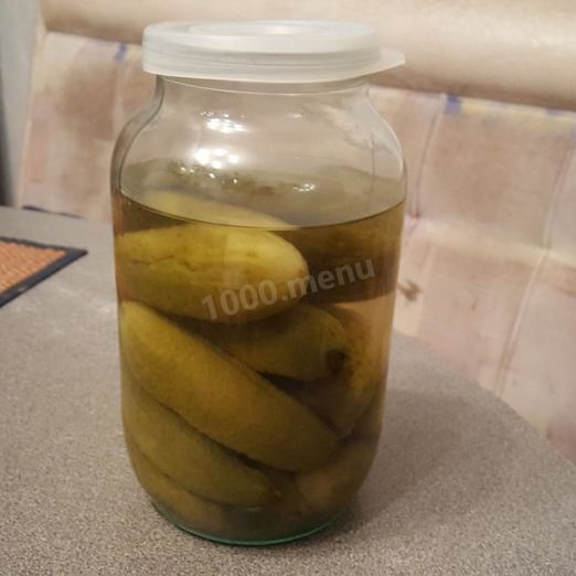 Маринованные огурцы ароматные