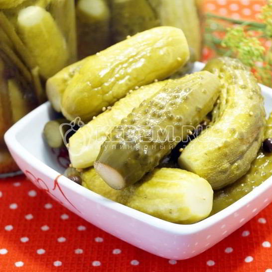 Рецепт маринованных огурцов с горчицей пальчики оближешь
