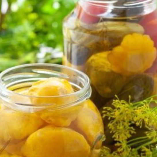 Рецепт маринованных патиссонов