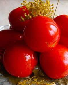 Маринованные помидоры черри