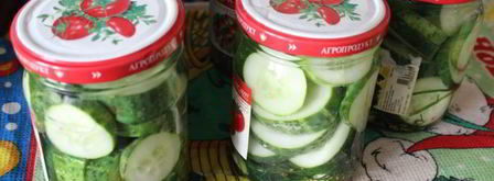 маринованные резанные огурцы на зиму. Шаг 3