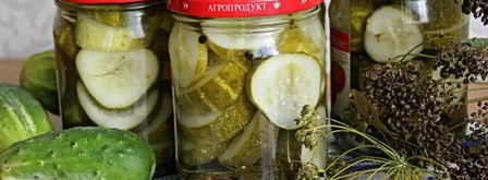 маринованные резанные огурцы на зиму. Шаг 7