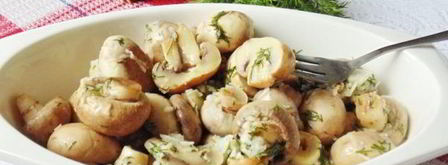 маринованные шампиньоны с укропом и чесноком. Шаг 9