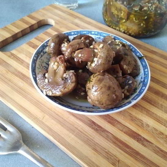 Рецепт маринованных шампиньонов
