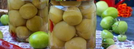 маринованные зеленые помидоры пальчики оближешь. Шаг 8