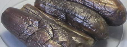 маринованые баклажаны с орехами и сельдереем. Шаг 3