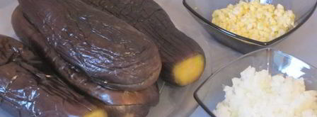 маринованые баклажаны с орехами и сельдереем. Шаг 4