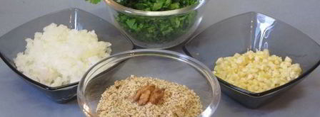 маринованые баклажаны с орехами и сельдереем. Шаг 5