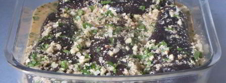 маринованые баклажаны с орехами и сельдереем. Шаг 8