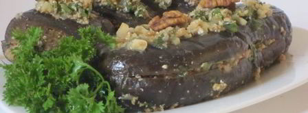 маринованые баклажаны с орехами и сельдереем. Шаг 9