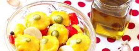 патиссоны, маринованные с перцем. Шаг 3