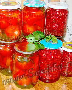 Помидоры, маринованные со свеклой