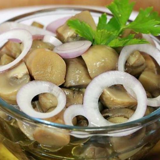 Рецепт вкусных маринованных шампиньонов