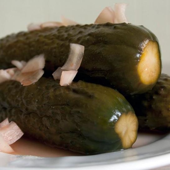 Рецепт огурцов в томатном соке на зиму