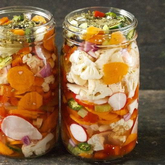 Рецепт овощей на зиму