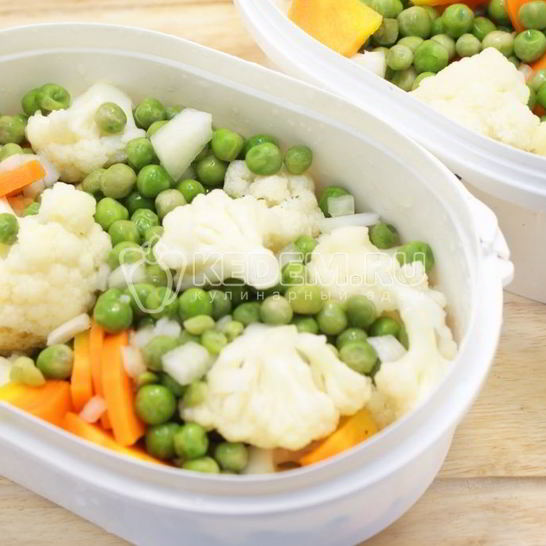 Рецепт овощной смеси на зиму