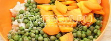 овощная смесь на зиму. Шаг 7