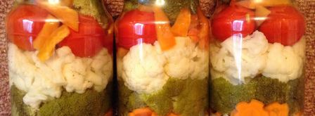 овощное капустное ассорти на зиму. Шаг 2