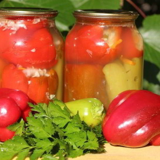 Рецепт перца, фаршированного капустой