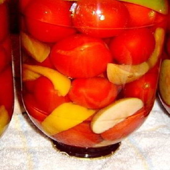 Рецепт помидоров по-немецки на зиму